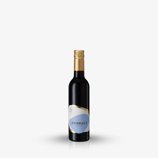 ZERONIMO ZWEIGELT 0,375: typique et excellent sans alcool en demi-bouteille.