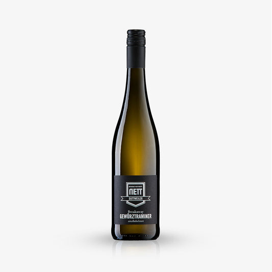 BREAKAWAY GEWURZTRAMINER: délicat moëlleux sans alcool de Christian Nett.