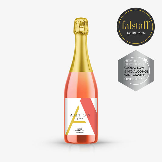 ROSÉ SPARKLING FREE: un magnifique rosé pétillant de la Maison Anton
