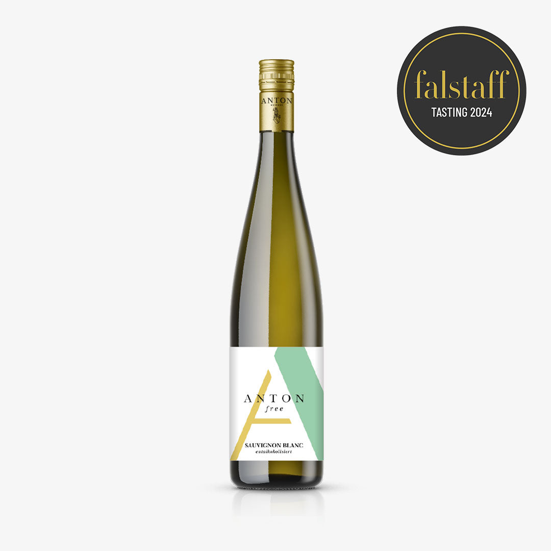 SAUVIGNON BLANC FREE: la version sans alcool d'un sauvignon fruité et frais par Matthias Anton.