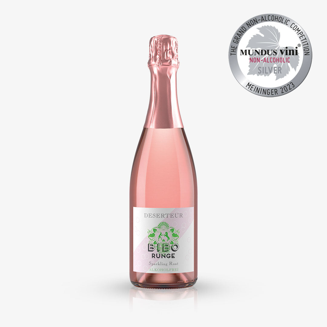 DESERTEUR SPARKLING ROSÉ : un rosé pétillant follement élégant signé BIBO RUNGE