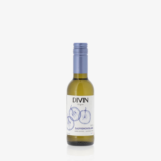 DIVIN SAUVIGNON BLANC 0,25 L: un vif fruité et vif, en petite bouteille!