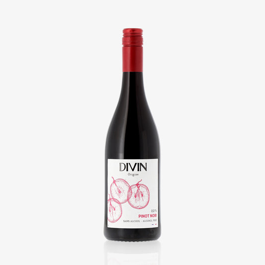DIVIN Pinot Noir: les saveurs fruitées d'un pinot sans alcool.