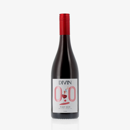 DIVIN Pinot Noir: les saveurs fruitées d'un pinot sans alcool.