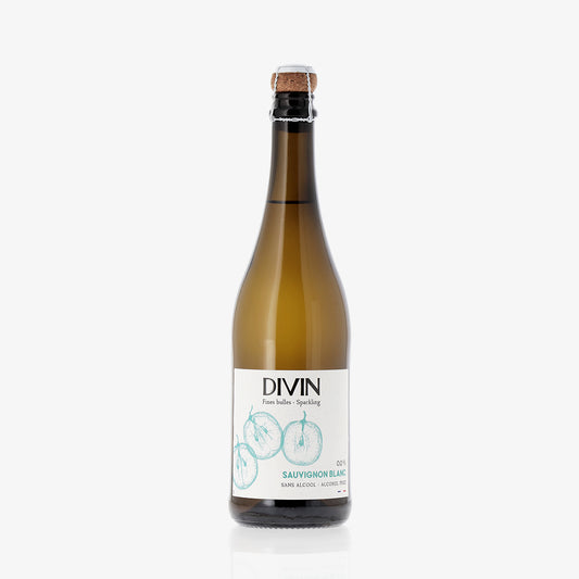 DIVIN PÉTILLANT : des bulles divines sans alcool.