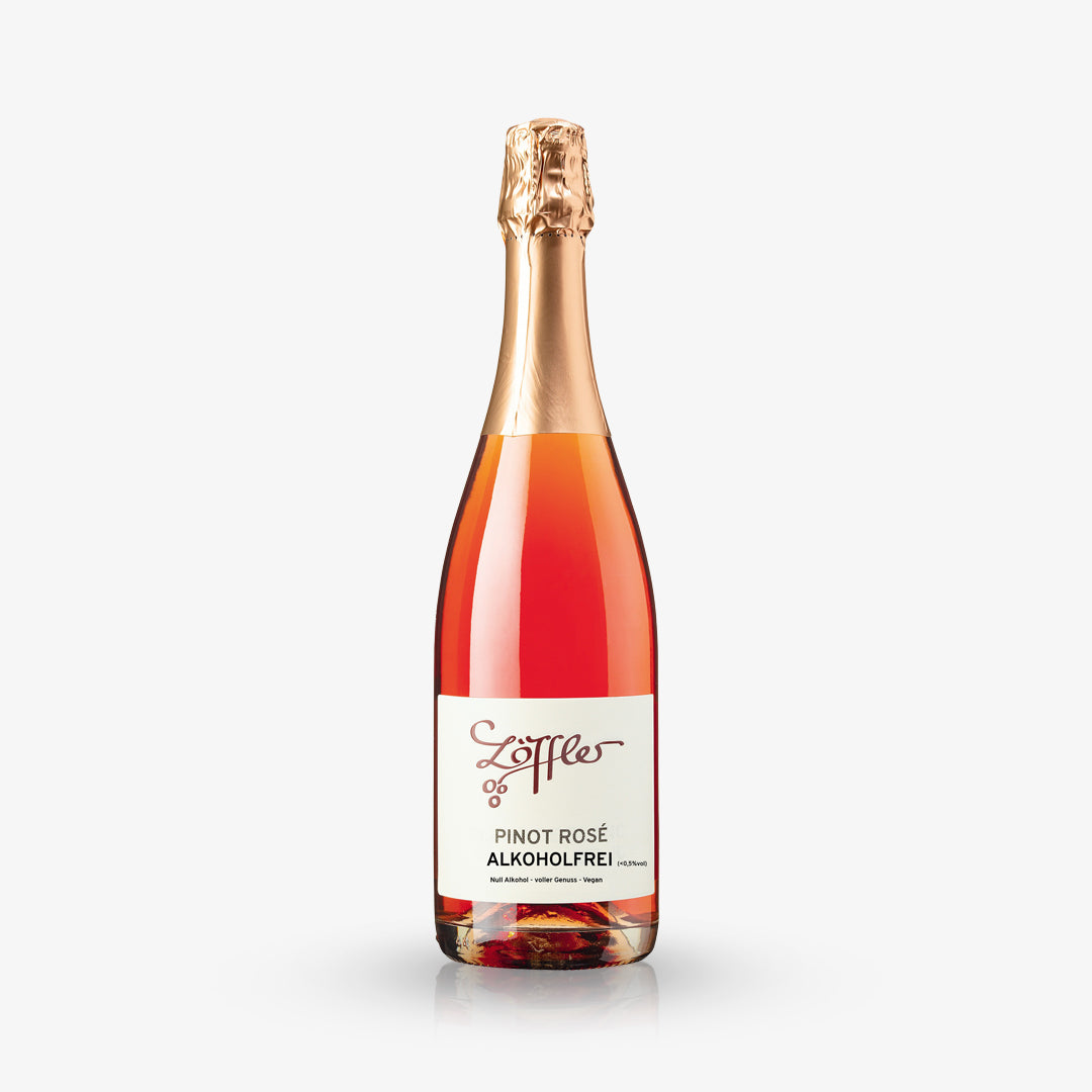 NULL ALKOHOL SECCO ROSÉ: une version délicate d'un pétillant rosé sans-alcool.