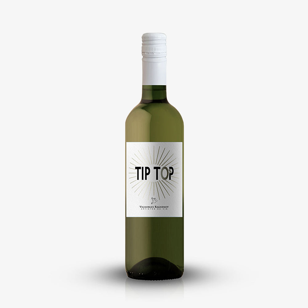 TIP TOP Blanc: le blanc sans alcool qu'on attendait des cépages iconiques bordelais!