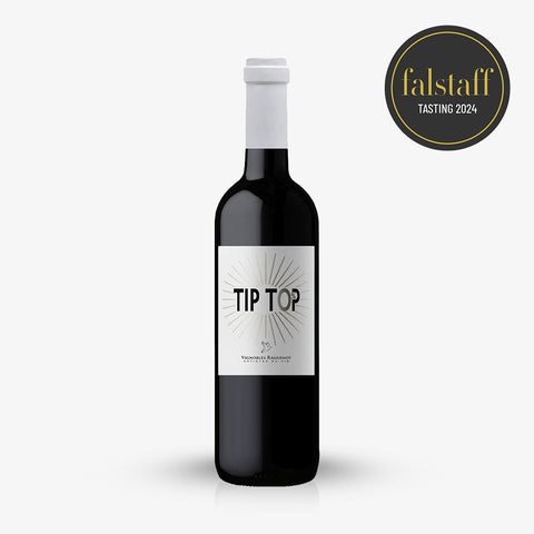 TIP TOP ROUGE: une cuvée typée "Bordeaux-Blend" sans alcool!
