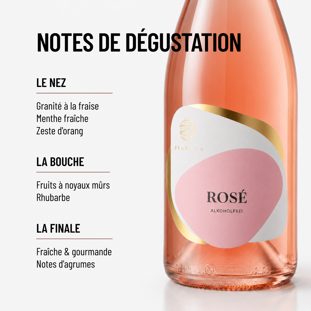 ZERONIMO ROSÉ: un rosé de table comme un festin de fruits rouges.