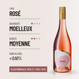 ZERONIMO ROSÉ: un rosé de table comme un festin de fruits rouges.